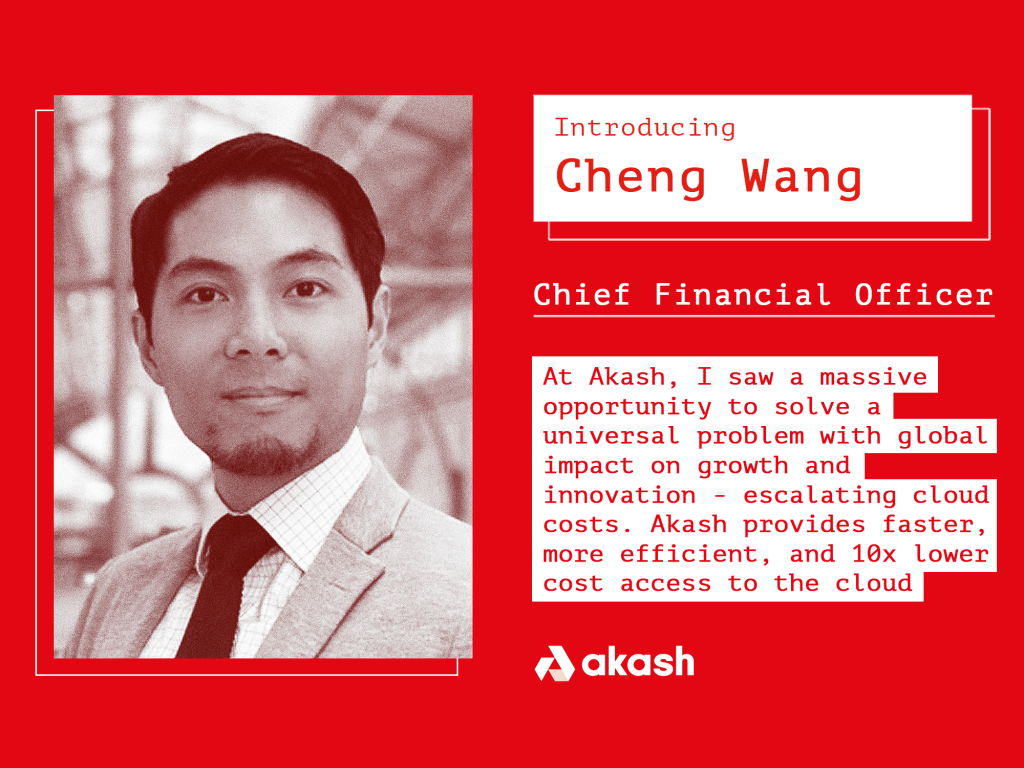 Introducing Cheng Wang - Akash Network